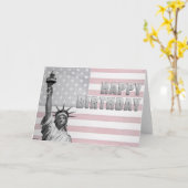 ハッピーバースデー カード (黄色い花)