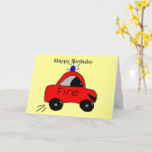 ,ハッピーバースデー カード (黄色い花)