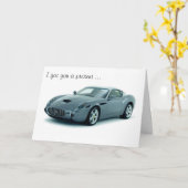 ハッピーバースデー! カード (黄色い花)