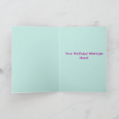ハッピーバースデー カード (内部)