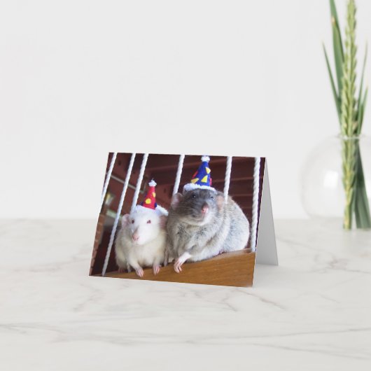 ハッピーバースデー カード (正面)