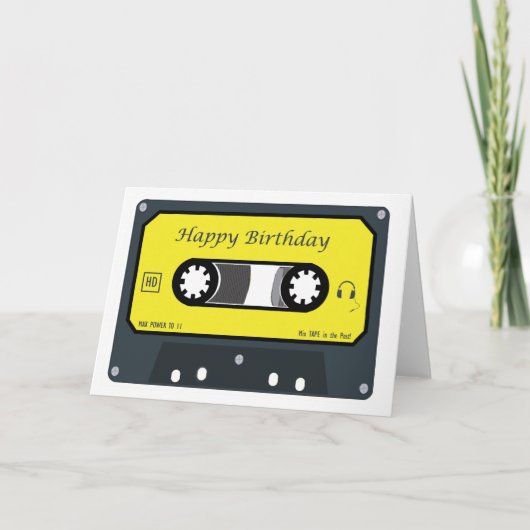 ハッピーバースデー カード (正面)