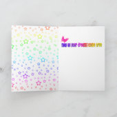 ハッピーバースデー カード (内部)