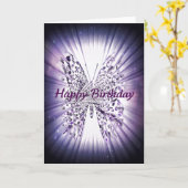 ハッピーバースデー カード (黄色い花)