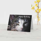 ハッピーバースデー カード (黄色い花)