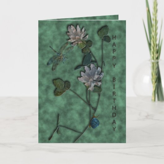 ハッピーバースデー カード (正面)