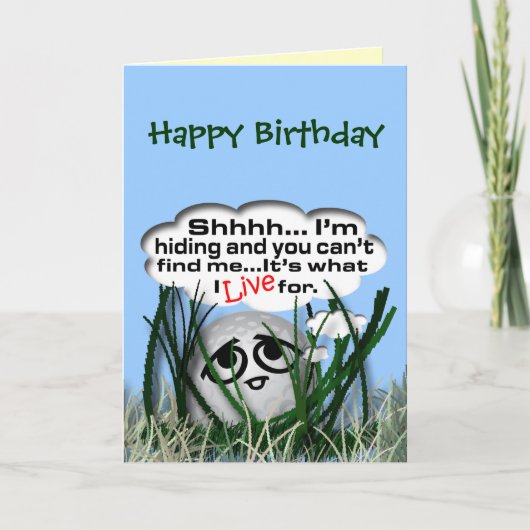 ハッピーバースデー カード (正面)