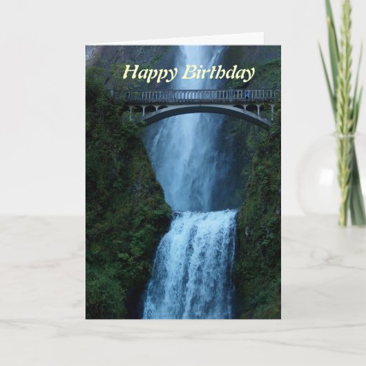 ハッピーバースデー カード (正面)