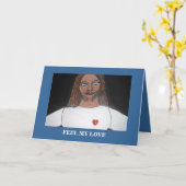 ハッピーバースデー カード (黄色い花)