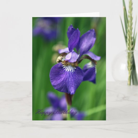 ハッピーバースデー カード (正面)