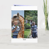 ハッピーバースデー カード (裏面)