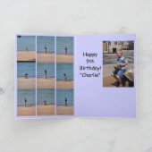 ハッピーバースデー カード (内部)