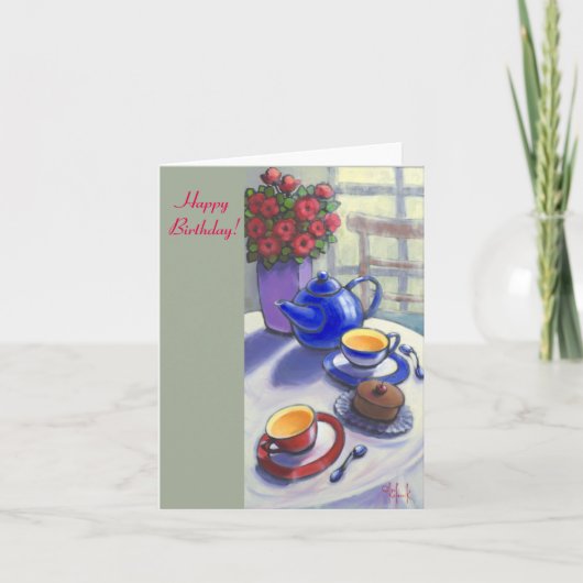 ハッピーバースデー カード (正面)