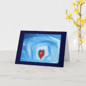 ハッピーバースデー カード (黄色い花)