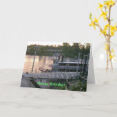 ハッピーバースデー! カード (黄色い花)