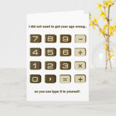 ハッピーバースデー カード (黄色い花)