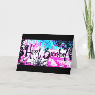 ハッピーバースデー カード