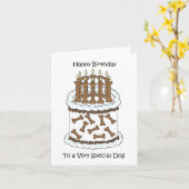 ハッピーバースデー カード (黄色い花)