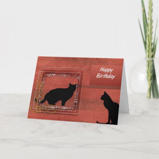 ハッピーバースデー カード (正面)