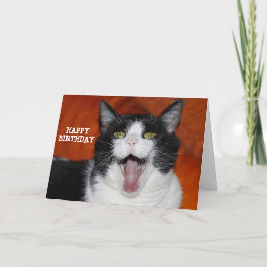 ハッピーバースデー カード (正面)