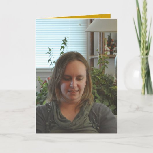 ハッピーバースデー カード (正面)