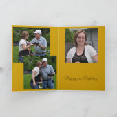 ハッピーバースデー カード (内部)