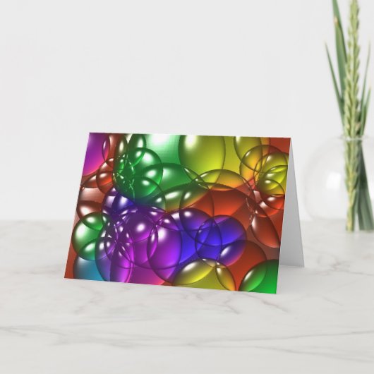 ハッピーバースデー カード (正面)