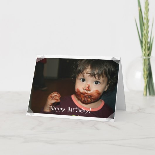 ハッピーバースデー! カード (正面)