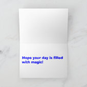 ハッピーバースデー! カード (内部)