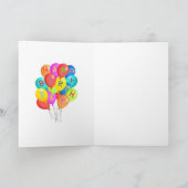 ハッピーバースデー カード (内部)