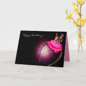 ハッピーバースデー! カード (黄色い花)