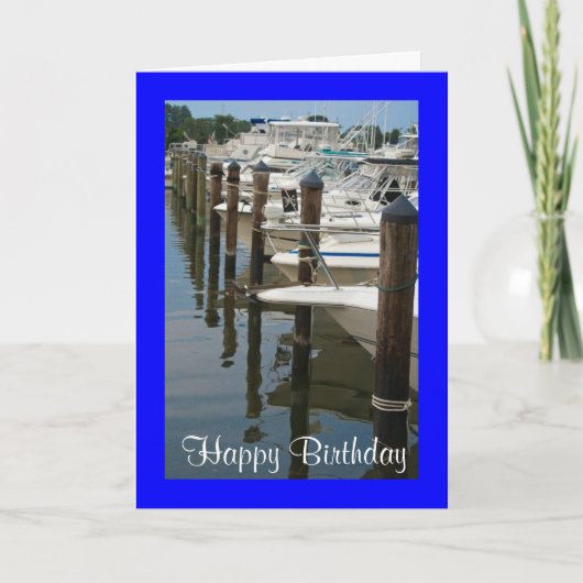 ハッピーバースデー カード (正面)