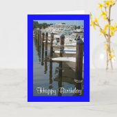 ハッピーバースデー カード (黄色い花)