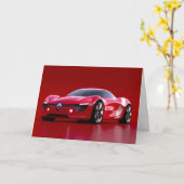 ハッピーバースデー! カード (黄色い花)