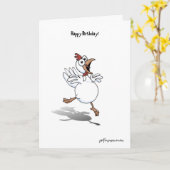 ハッピーバースデー! カード (黄色い花)