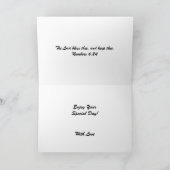 ハッピーバースデー カード (内部)