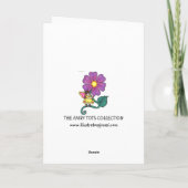 ハッピーバースデー  カード (裏面)