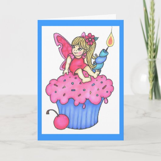 ハッピーバースデー  カード (正面)