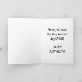 ハッピーバースデー  カード (内部)