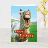 ハッピーバースデー カード (黄色い花)