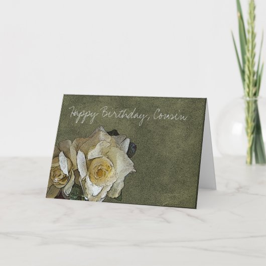 ハッピーバースデー カード (正面)