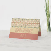 ハッピーバースデー カード (正面)