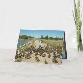 ハッピーバースデー カード (裏面)