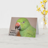 ハッピーバースデー! カード (黄色い花)