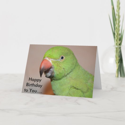 ハッピーバースデー! カード (正面)