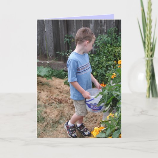 ハッピーバースデー カード (正面)