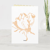 ハッピーバースデー カード (裏面)