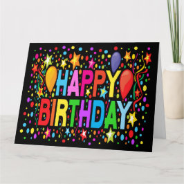 ハッピーバースデー カード