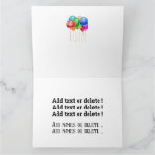 ハッピーバースデー カード (内部)