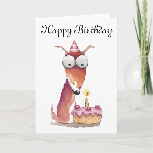 ハッピーバースデー カード (正面)